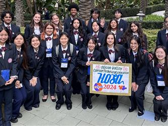 students posing for photo